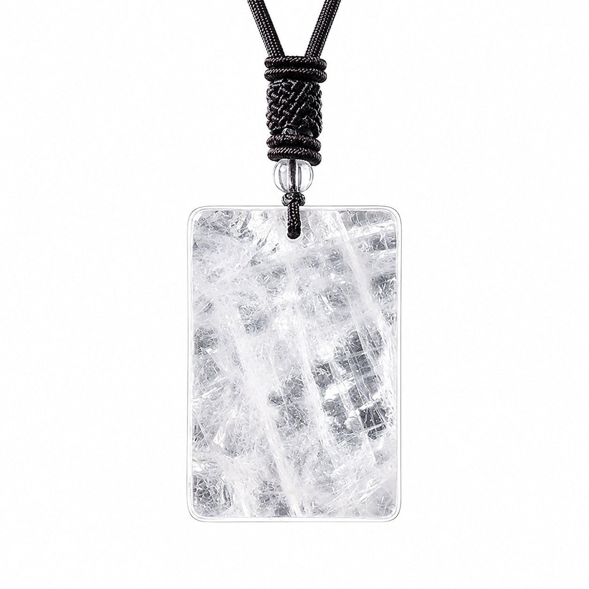 Clear quartz pendant