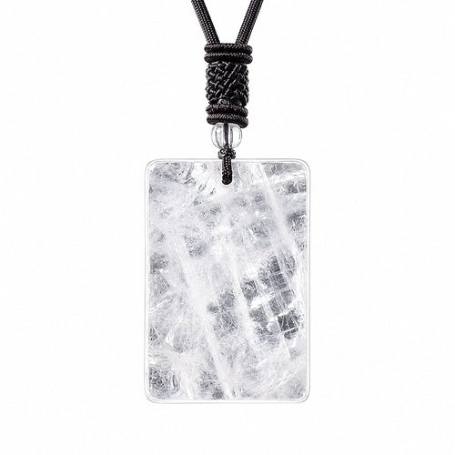 Clear quartz pendant