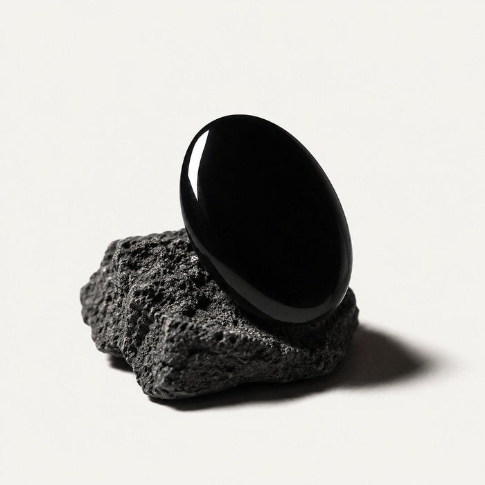 Obsidian Palm Stone | Boundary Shield