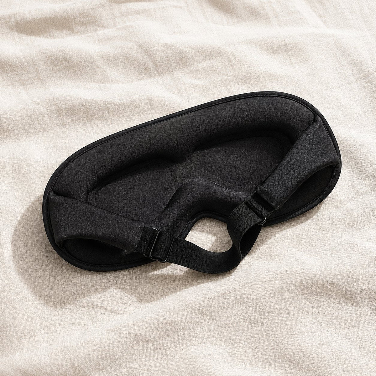 Weighted blackout sleep mask
